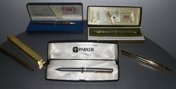 Régi márkás tollak Cross, Pilot, Parker, Dunhill 5db!