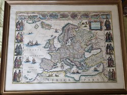 Europa Recens Descripta - Guilielmo Blaeuw ~ 1650