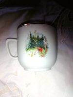 Ravenclaw fairy tale pattern, frog king and sneezing donkey children's cup and mug