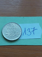 FRANCIA 1/2 FRANK 1966  Nikkel  137