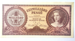 1 Billion pengő 1946 au-unc