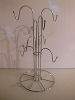 ÁLLVÁNY - 38 x 22 cm - 8 kar - ROZSDAMENTES - ACÉL - NÉMET - SZÉP ÁLLAPOT