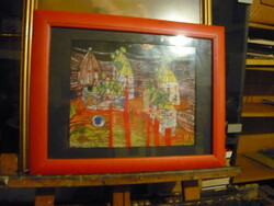 Hundertwasser - framed print