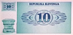 10 Szlovén Tolár (UNC)