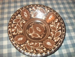 Hódmezővárárhely ceramic wall plate 4.