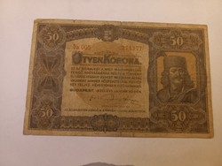1920-as 50 KORONA VF
