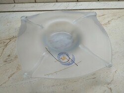 Glass tray, serving tray for sale! Art deco bowl, offering for sale! Very nice!