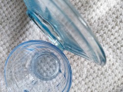 Miniature - glass coffee / blue