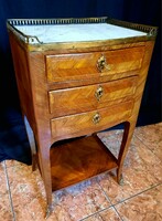 Rococo small chest of drawers