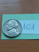 Usa 5 cent 1964 thomas jefferson copper nickel 101