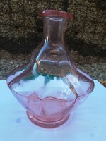 Art deco glass bottle