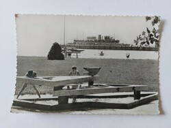 Régi képeslap fotó levelezőlap 1963 Balatonfüred