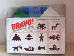 Retro "BRAVO" építő játék