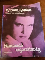 Katalin Karády's favorite songs - Ashing Cigarette End