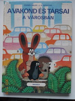 Zdenek miler-j.A. Novotny: the mole and his friends in the city - old storybook in mint condition 1989)