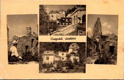 Visegrád, Visegrádi részletek képeslap, 1956