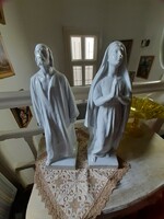 Jesus and Mary together Herend 48 cm