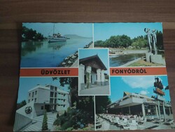 Balaton, mosaic postcard, greetings from your phone