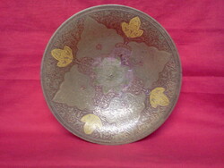 Copper bowl centerpiece
