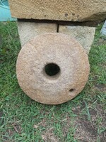 Antique millstone