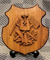 Bányász címer, falidísz (M4054)