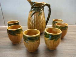 Horség retro corn drink set