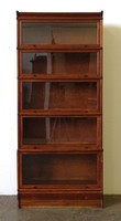 1N794 antique 5+1 element hinged lingel cabinet bookshelf 195.5 Cm