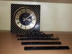 Jantar wall clock, battery operated, Russian Soviet cccp wall clock