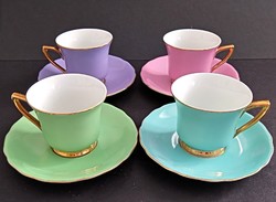 Booked carlsbad colored coffee cups 4 pcs together