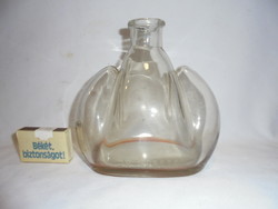 Dr. Noseda - régi, vastag falú üveg palack - étvágygerjesztő narancslikőrös üveg