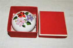 Bonbonier - Kalocsai porcelán - Dísz dobozban