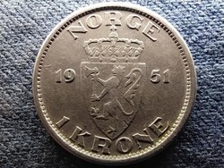 Norway vii. Haakon (1905-1957) 1 kroner 1951 (id72241)