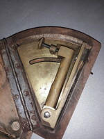 Antik I világháború SIMSON & Co. SUHL  kvadráns / szögmérő, tüzérségi mérőeszköz extrém ritka