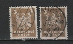 Deutsches reich 0787 mi 355 x a,b €142.50