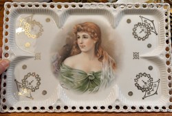 Art Nouveau antique tray