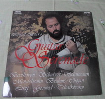 Retro sound record: dániel bénkő – guitar serenade (guitar, record, 1985; slpx 12661)