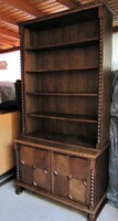 Extra large colonial bookcase, 2 bookcases