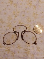 Old clip-on glasses