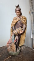 Saint Florian ceramic statue