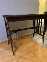 Antique wooden console table