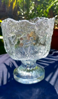 Kosta boda rhapsody ice glass goblet, offerer marked!