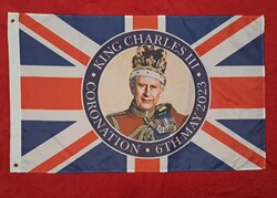 III. Károly koronázási ünnepi zászló (L4090)