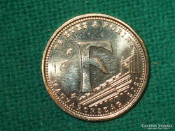 5 Forint 2021 ! 75 Éves A  FORINT -    F !