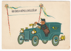 100 éves a képes levelezőlap 1870-1970 képeslap postatiszta