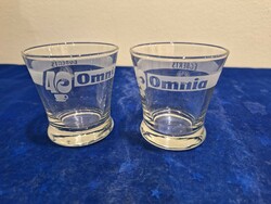 2 douwe egberts, 40 omnia glasses
