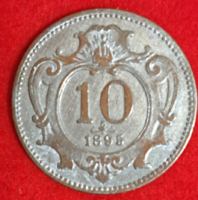 1895. Ausztria 10 Heller (17)