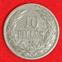 1908.. 10 Fillér Magyar Királyi Váltópénz (501)