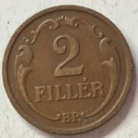 1937.  2 Fillér Magyar Királyság (524)