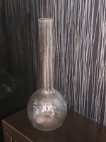Old drinking glass 27 cm high