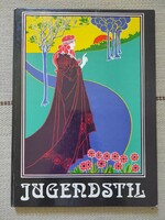 Jugendstil - Szecessziós plakátok, plakátművészet - német nyelvű könyv - művészeti album